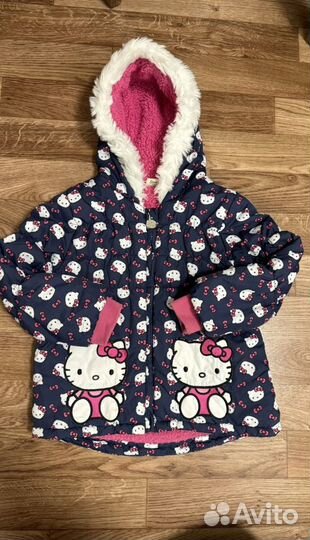 Весенняя куртка Hello Kitty 3-4 г