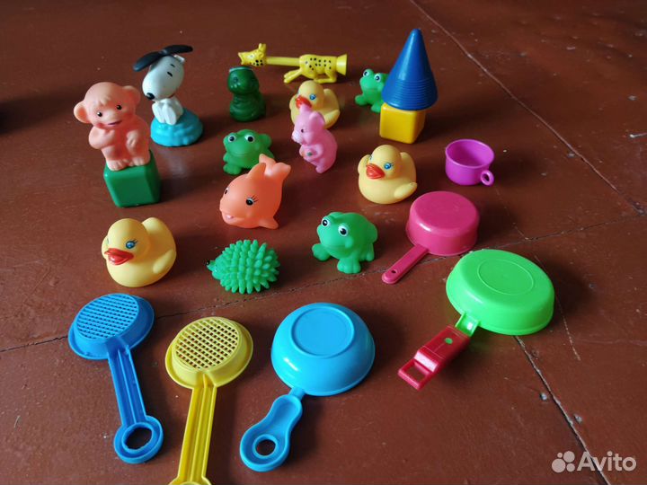 Формочки и игрушки