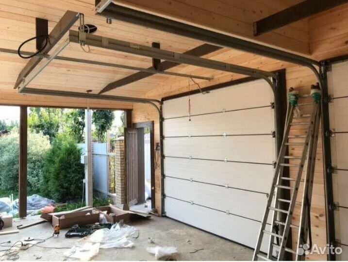 Гаражные ворота секционные 4900*2300 (ш/в)