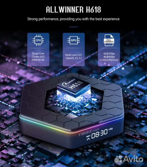 Приставка T95Z Plus Андроид 12.0 4/32