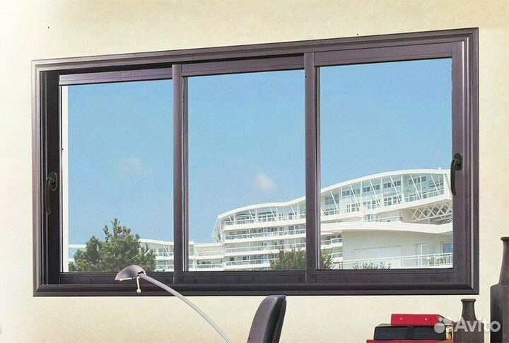 Алюминиевые окна на заказ