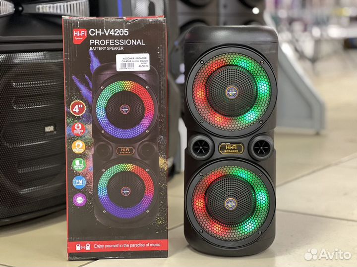 Колонка караоке большая