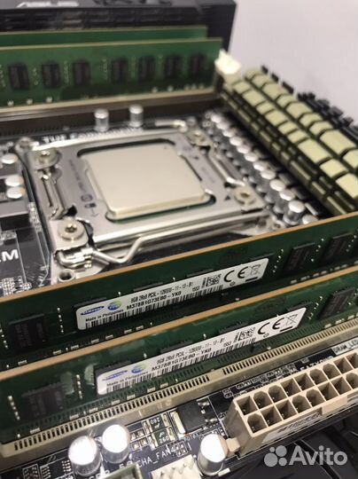 Комплект sabertooth x79/i7 3930k/ddr3 40