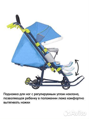 Санки коляска Ника 7-3