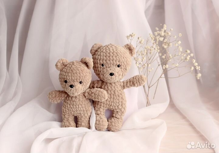 Плюшевый мишка ручной работы