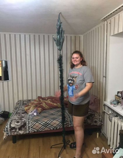 Елка искусственная заснеженная