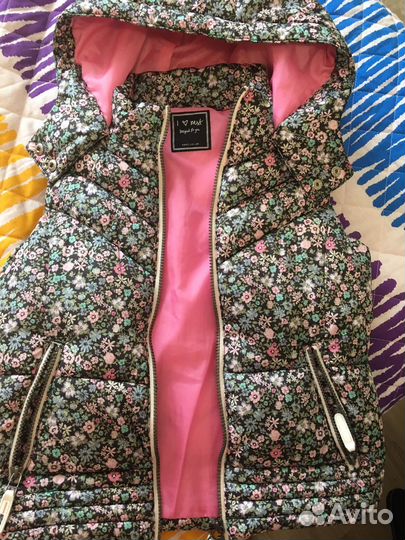 Жилет весна детская next