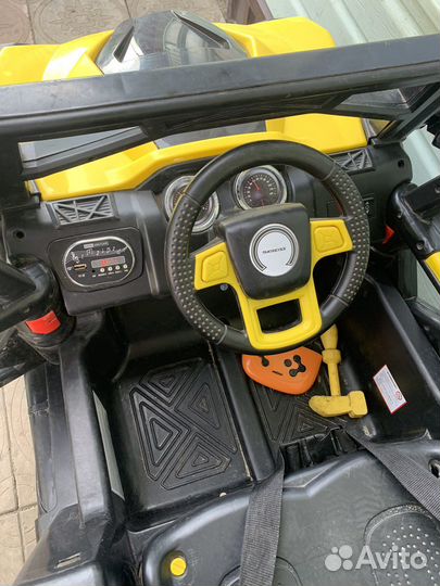 Детский электромобиль бу джип