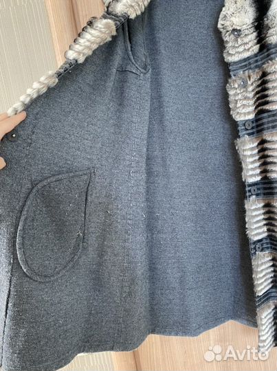 Пальто меховое 44
