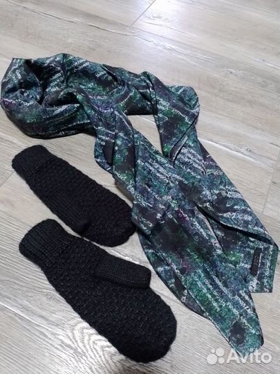 Варежки. Платок