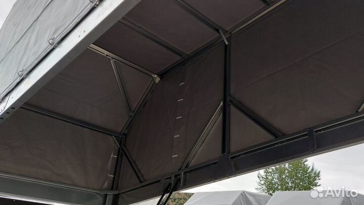 Легковой прицеп 3.5х1.5 с подъёмным тентом