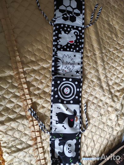 Книжка шуршалка+бортик