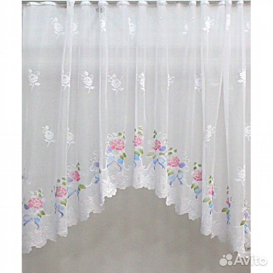 Арка. Тюль на кухню, шторы на кухню