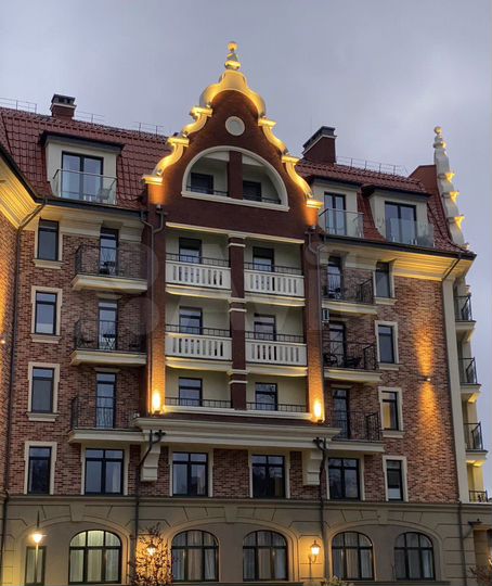 1-к. квартира, 46 м², 3/6 эт.