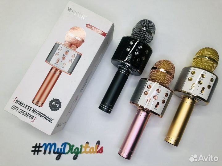 Караоке микрофоны + Wster оригинал и аналоги