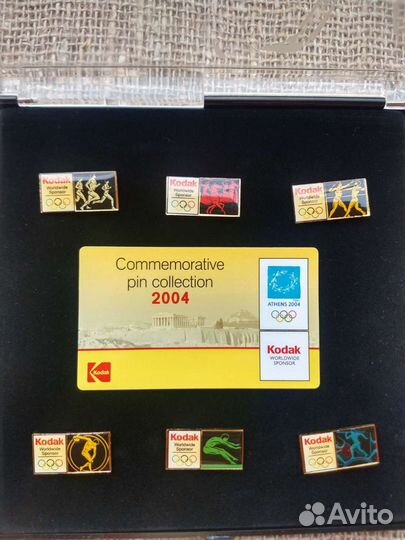 Набор значков Олимпиада 2004