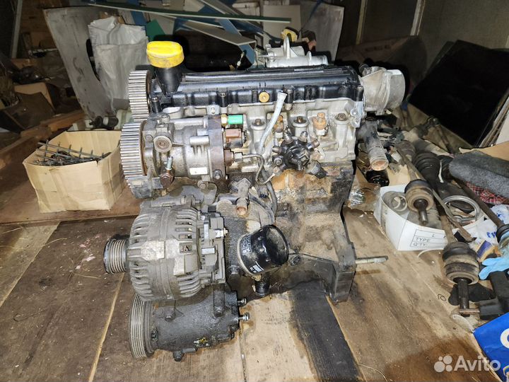 Двигатель renault 1.5 dci k9k