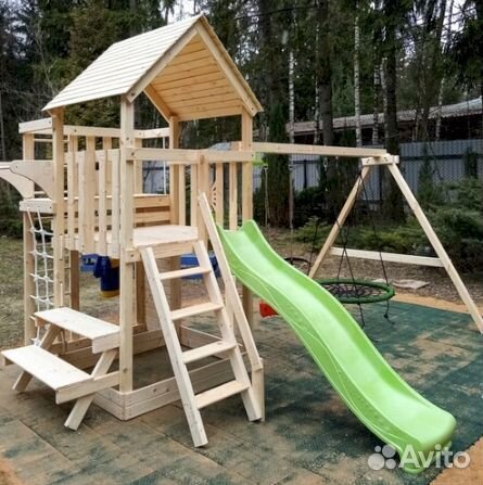 Детская площадка без заноз