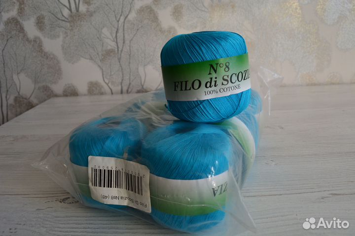 Пряжа Filo Di Scozia №8