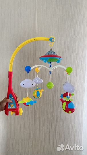 Мобиль на кроватку с проектором