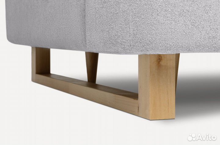 Диван угловой Онте Bucle Silver