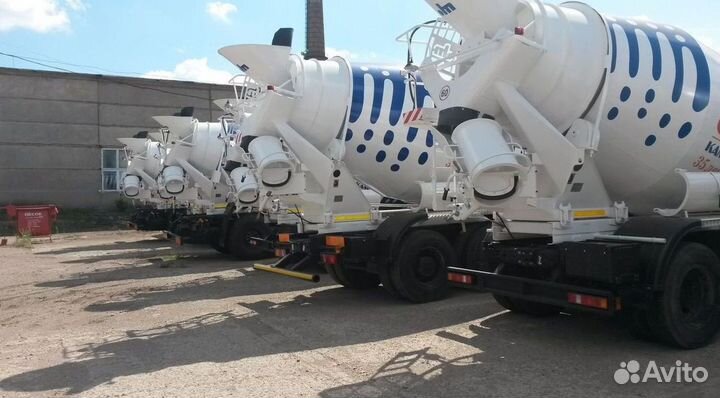 Установка автобетоносмесителя