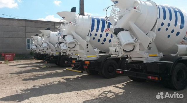 Установка автобетоносмесителя