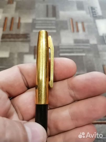 Ручка шариковая. СССР. Знак качества. Позолота