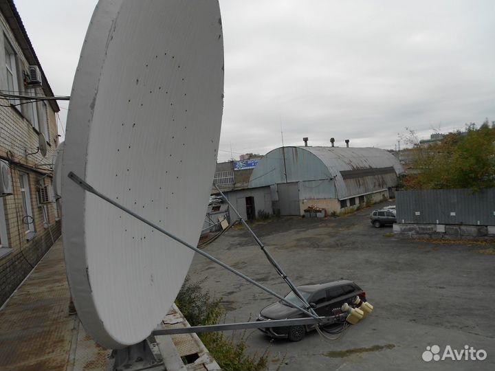 Спутниковая антенна 2,4м (алюминий)