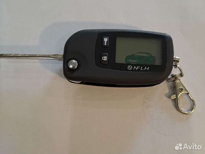 Автобрелок на сигнализацию Томогавк Tw9010