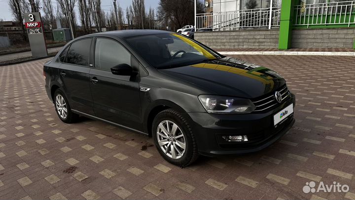 Volkswagen Polo 1.6 AT, 2017, 149 400 км