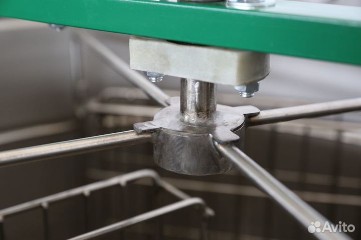 Медогонки 4 рамочная нержавейка