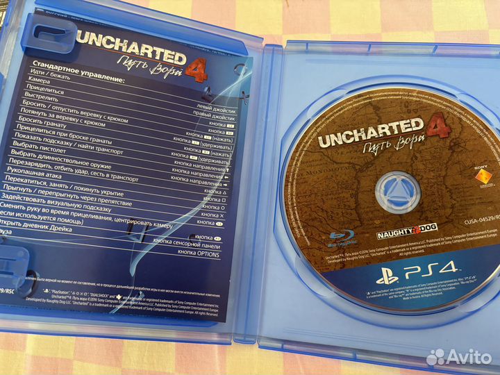 Uncharted 4 путь вора ps4