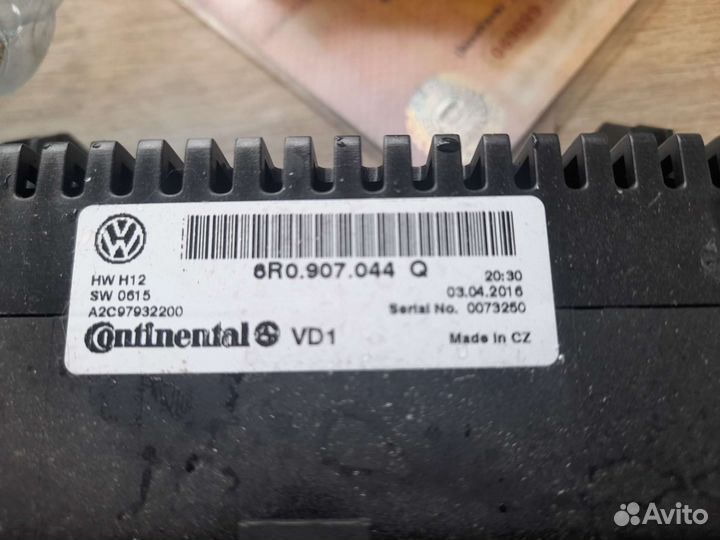 Блок управления климат контролем polo 5