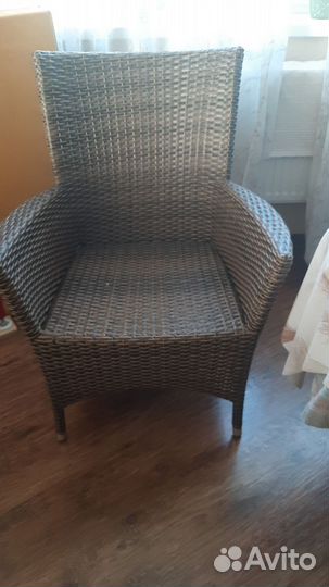 Перетяжка мебели из ротанга
