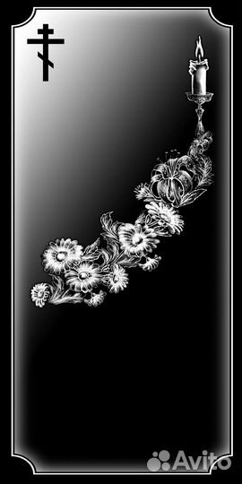 Гравировка на камне. Похоронная тематика