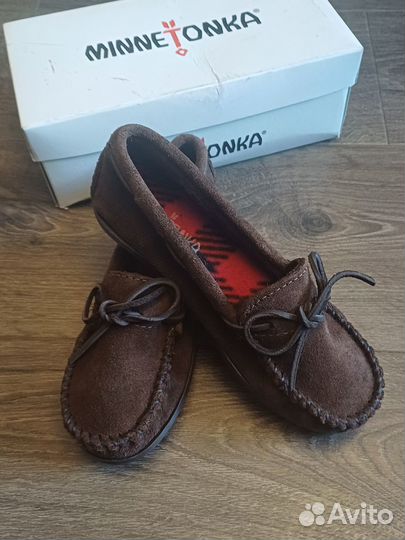 Мокасины Minnetonka, новые, 31 размер