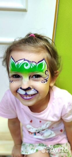 Аквагрим. Выезд на праздники