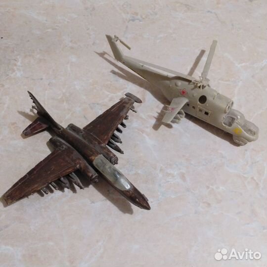 Модель самолета и вертолета (Серия звезда)