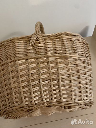 Корзина плетеная новая