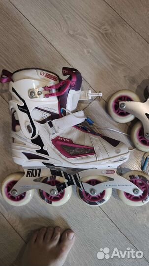 Роликовые коньки женские 38 размер