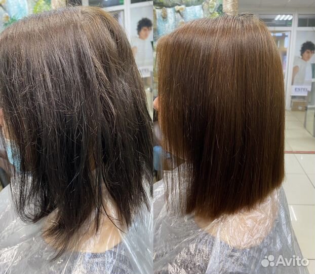 Стрижки/кератин/локоны/химическая завивка