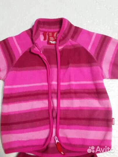 Поддева флисовая reima 86cm