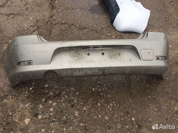Бампер задний renault logan