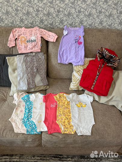 Пакет одежды для девочки 68