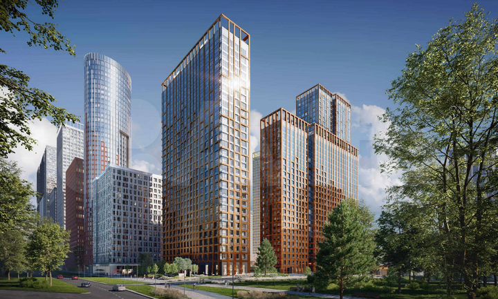 1-к. квартира, 36,8 м², 21/44 эт.