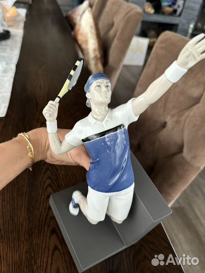 Lladro фигурка статуэтка теннисист