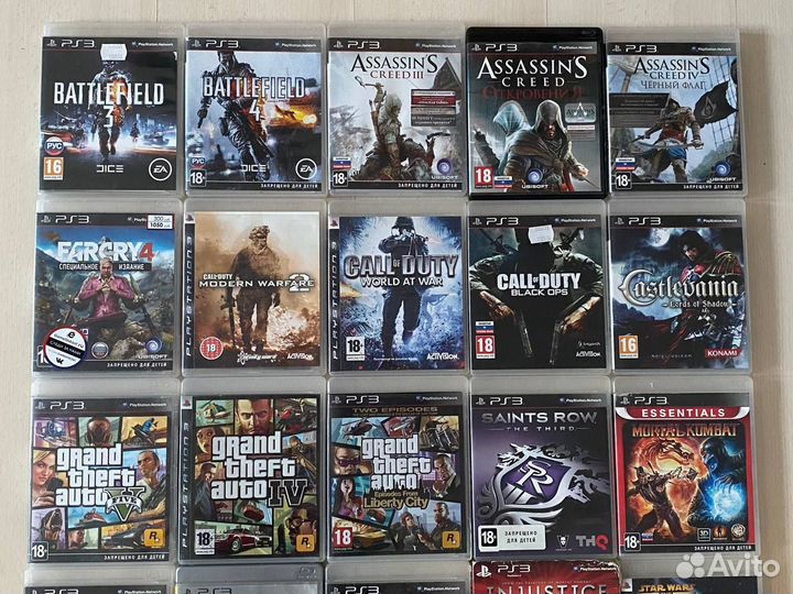 Игры/диски для Sony PS 3