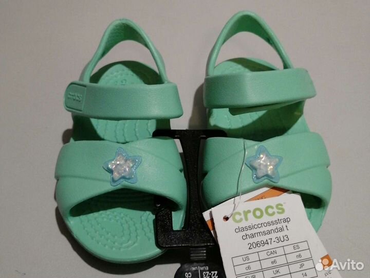 Сандалии crocs c6