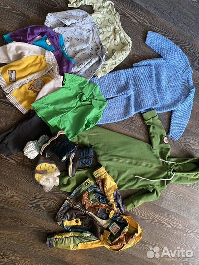 Детская одежда и обувь пакетом